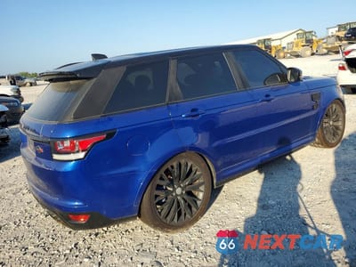 Trzecie zdjęcie samochodu z tyłu: 2017 LAND ROVER RANGE ROVER SPORT SVR VIN:SALWZ2FE7HA163662 - miniatura