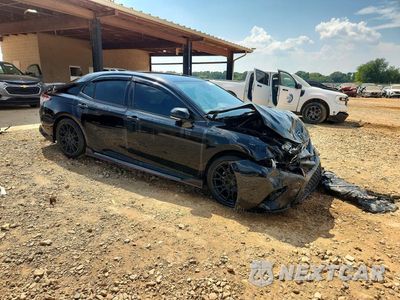 Czwarte zdjęcie samochodu z boku: 2022 TOYOTA CAMRY TRD VIN:4T1KZ1AK1NU066704 - miniatura