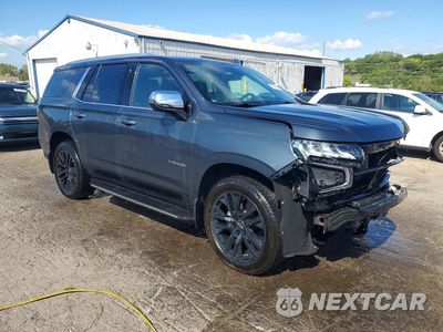 Czwarte zdjęcie samochodu z boku: 2021 CHEVROLET TAHOE K1500 PREMIER VIN:1GNSKSKD2MR465757 - miniatura
