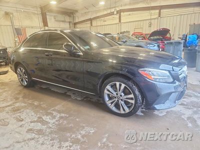 Czwarte zdjęcie samochodu z boku: 2019 MERCEDES-BENZ C 300 4MATIC VIN:55SWF8EB8KU289522 - miniatura