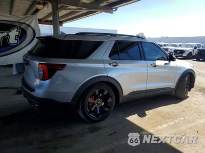 Trzecie zdjęcie samochodu z tyłu: 2020 FORD EXPLORER ST VIN:1FM5K8GC8LGC50866 - miniatura