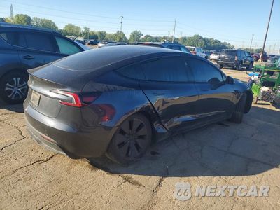 Trzecie zdjęcie samochodu z tyłu: 2024 TESLA MODEL 3 VIN:5YJ3E1EA6RF853247 - miniatura