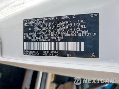 Zdjęcie 12 z 12 samochodu: 2006 TOYOTA TUNDRA SR5 VIN:5TBRT34136S478480 - miniatura