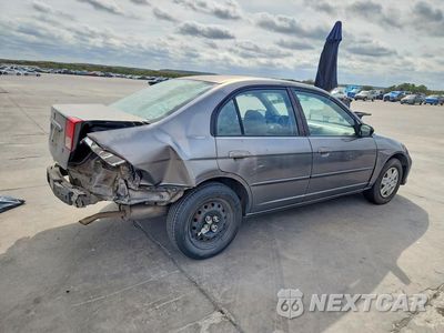 Trzecie zdjęcie samochodu z tyłu: 2004 HONDA CIVIC LX VIN:2HGES16554H604820 - miniatura