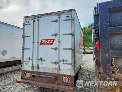 Trzecie zdjęcie samochodu z tyłu: 2011 ISUZU NPR HD REFRIGERATED BOX TRUCK VIN:JALC4W160B7000595 - miniatura