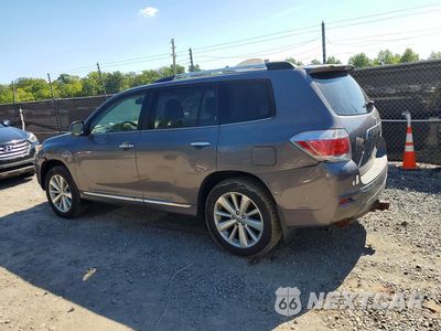 Drugie zdjęcie samochodu z przodu: 2013 TOYOTA HIGHLANDER HYBRID LIMITED VIN:JTEDC3EH0D2019193 - miniatura