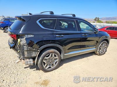 Trzecie zdjęcie samochodu z tyłu: 2022 HYUNDAI SANTA FE SEL VIN:KM8S6DA24NU025722 - miniatura