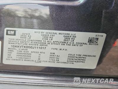 Zdjęcie 13 z 13 samochodu: 2016 GMC ACADIA DENALI VIN:1GKKVTKD5GJ111017 - miniatura