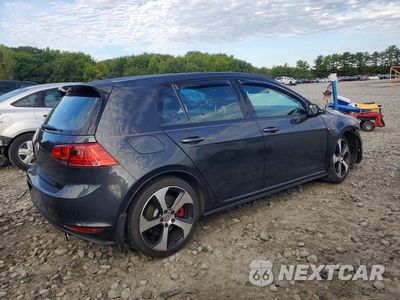 Trzecie zdjęcie samochodu z tyłu: 2017 VOLKSWAGEN GTI S/SE VIN:3VW447AU1HM009442 - miniatura