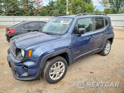 2022 JEEP RENEGADE LATITUDE ZACNJDB18NPN80855 - główne zdjęcie licytacji z USA - miniatura