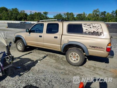 Drugie zdjęcie samochodu z przodu: 2002 TOYOTA TACOMA DOUBLE CAB VIN:5TEHN72N22Z144609 - miniatura