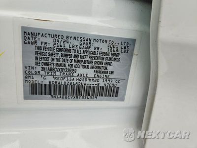 Zdjęcie 12 z 12 samochodu: 2024 NISSAN SENTRA SV VIN:3N1AB8CVXRY336359 - miniatura