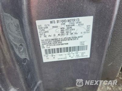 Zdjęcie 12 z 12 samochodu: 2010 FORD F150 SUPER CAB VIN:1FTFX1EVXAFB87598 - miniatura