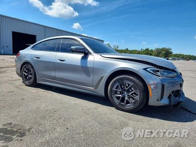 Czwarte zdjęcie samochodu z boku: 2023 BMW I4 EDRIVE 35 VIN:WBY43AW08PFP56719 - miniatura