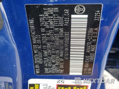 Zdjęcie 12 z 12 samochodu: 2023 TOYOTA CAMRY SE VIN:4T1G11AK1PU088282 - miniatura