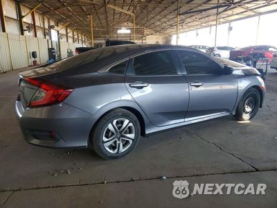 Trzecie zdjęcie samochodu z tyłu: 2018 HONDA CIVIC LX VIN:2HGFC2F54JH537243 - miniatura