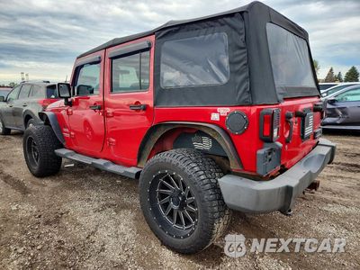 Drugie zdjęcie samochodu z przodu: 2010 JEEP WRANGLER UNLIMITED SPORT VIN:1J4BA3H12AL176109 - miniatura
