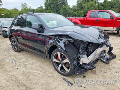 Czwarte zdjęcie samochodu z boku: 2024 AUDI Q5 PREMIUM PLUS 45 VIN:WA1EAAFY1R2037544 - miniatura