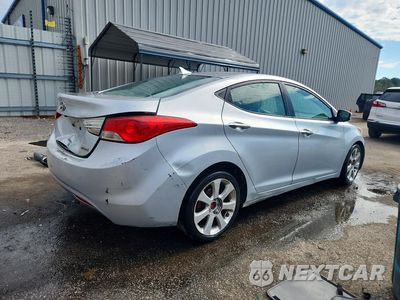 Trzecie zdjęcie samochodu z tyłu: 2012 HYUNDAI ELANTRA LIMITED VIN:5NPDH4AE2CH090528 - miniatura