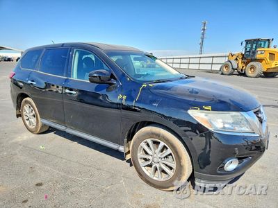 Czwarte zdjęcie samochodu z boku: 2014 NISSAN PATHFINDER S VIN:5N1AR2MN6EC728113 - miniatura