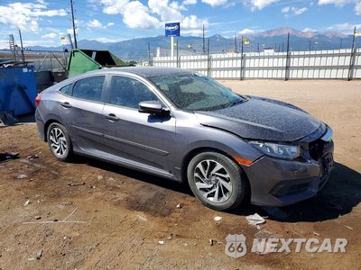 Czwarte zdjęcie samochodu z boku: 2017 HONDA CIVIC EX VIN:19XFC2F71HE068554 - miniatura