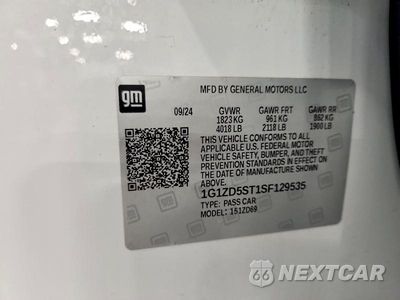 Zdjęcie 13 z 13 samochodu: 2025 CHEVROLET MALIBU LT VIN:1G1ZD5ST1SF129535 - miniatura