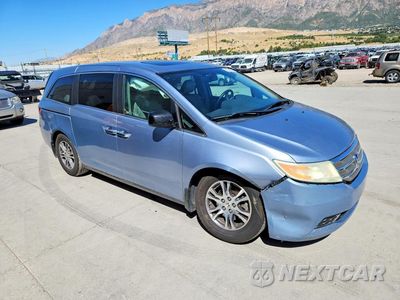 Czwarte zdjęcie samochodu z boku: 2011 HONDA ODYSSEY EXL VIN:5FNRL5H64BB051252 - miniatura