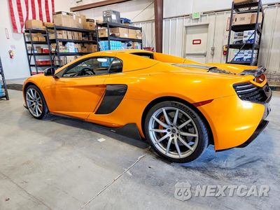Drugie zdjęcie samochodu z przodu: 2015 MCLAREN AUTOMOTIVE 650S SPIDER VIN:SBM11FAA6FW004062 - miniatura