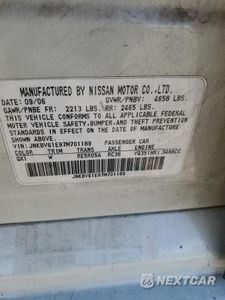 Zdjęcie 12 z 12 samochodu: 2007 INFINITI G35 BASE VIN:JNKBV61E97M701189 - miniatura