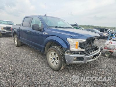 Czwarte zdjęcie samochodu z boku: 2019 FORD F150 SUPERCREW VIN:1FTEW1EB9KKC41342 - miniatura