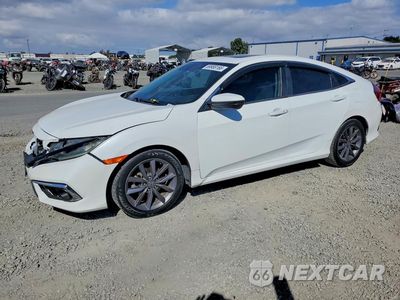 2019 HONDA CIVIC EX 19XFC1F37KE207214 - główne zdjęcie licytacji z USA - miniatura