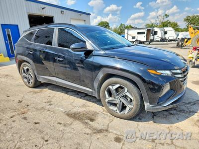 Czwarte zdjęcie samochodu z boku: 2023 HYUNDAI TUCSON SEL VIN:5NMJF3AEXPH213112 - miniatura