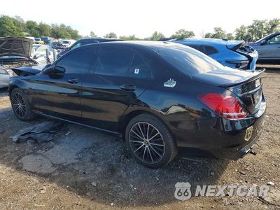 Drugie zdjęcie samochodu z przodu: 2019 MERCEDES-BENZ C 300 4MATIC VIN:WDDWF8EB4KR503116 - miniatura