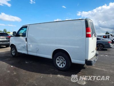 Drugie zdjęcie samochodu z przodu: 2013 CHEVROLET EXPRESS 1500 CARGO DELIVERY VAN VIN:1GCSGAFX9D1168010 - miniatura