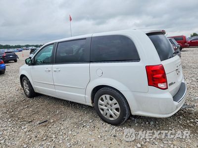 Drugie zdjęcie samochodu z przodu: 2016 DODGE GRAND CARAVAN SE VIN:2C4RDGBG9GR340973 - miniatura