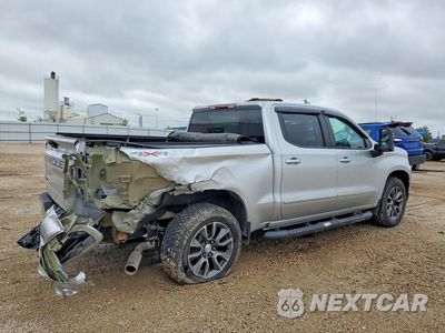 Trzecie zdjęcie samochodu z tyłu: 2020 CHEVROLET SILVERADO K1500 LT VIN:3GCUYDET8LG194474 - miniatura