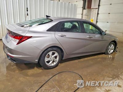 Trzecie zdjęcie samochodu z tyłu: 2021 HYUNDAI ELANTRA SE VIN:KMHLL4AG7MU213318 - miniatura