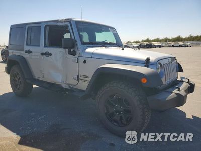 Czwarte zdjęcie samochodu z boku: 2014 JEEP WRANGLER UNLIMITED SPORT VIN:1C4BJWDG6EL119967 - miniatura