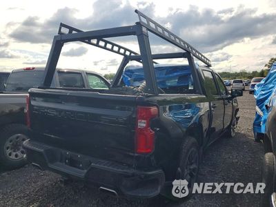 Trzecie zdjęcie samochodu z tyłu: 2019 CHEVROLET SILVERADO K1500 CUSTOM VIN:3GCUYBEF8KG105418 - miniatura