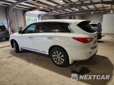Drugie zdjęcie samochodu z przodu: 2013 INFINITI JX35 BASE VIN:5N1AL0MM2DC349640 - miniatura