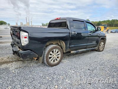 Trzecie zdjęcie samochodu z tyłu: 2016 TOYOTA TUNDRA CREWMAX LIMITED VIN:5TFFW5F13GX203360 - miniatura