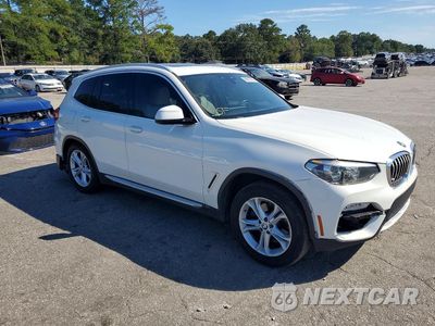 Czwarte zdjęcie samochodu z boku: 2019 BMW X3 SDRIVE30I VIN:5UXTR7C55KLF26839 - miniatura