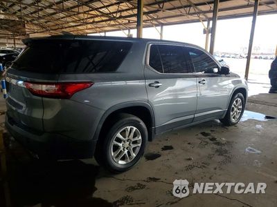 Trzecie zdjęcie samochodu z tyłu: 2019 CHEVROLET TRAVERSE LS VIN:1GNERFKW5KJ197638 - miniatura