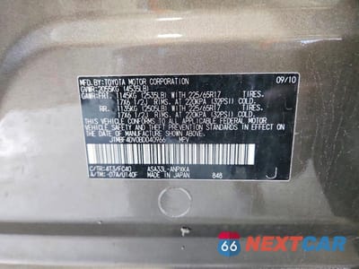 Zdjęcie 13 z 13 samochodu: 2011 TOYOTA RAV4 BASE VIN:JTMBF4DV0BD040966 - miniatura