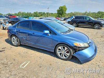 Czwarte zdjęcie samochodu z boku: 2008 HONDA CIVIC LX VIN:1HGFA16518L086785 - miniatura