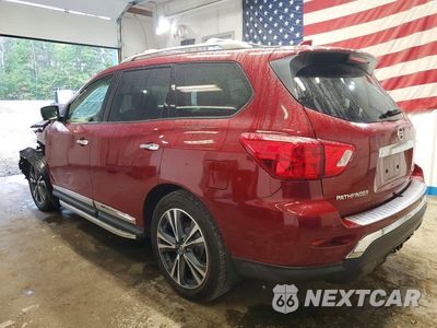 Drugie zdjęcie samochodu z przodu: 2019 NISSAN PATHFINDER S VIN:5N1DR2MM1KC589945 - miniatura