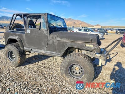 Czwarte zdjęcie samochodu z boku: 1989 JEEP WRANGLER / YJ SAHARA VIN:2J4FY49T2KJ156923 - miniatura