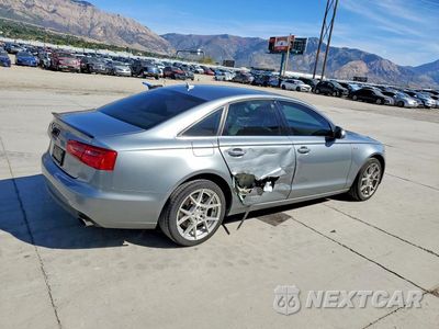 Trzecie zdjęcie samochodu z tyłu: 2013 AUDI A6 PREMIUM VIN:WAUFGAFC0DN044499 - miniatura
