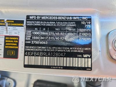 Zdjęcie 13 z 13 samochodu: 2020 MERCEDES-BENZ GLE 350 VIN:4JGFB4JB9LA128047 - miniatura