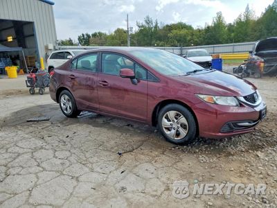 Czwarte zdjęcie samochodu z boku: 2013 HONDA CIVIC LX VIN:19XFB2F53DE083682 - miniatura